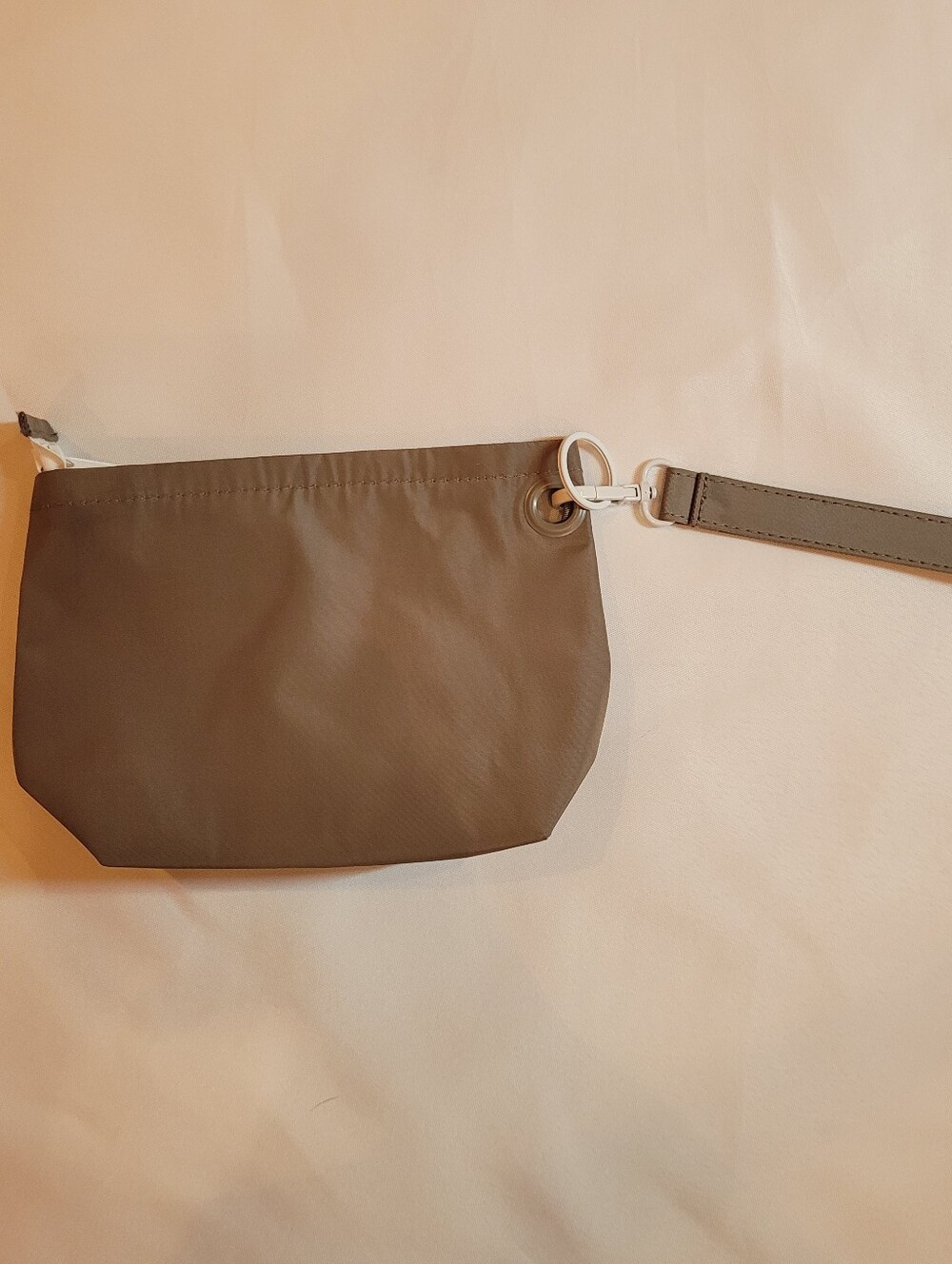 Living Proof Cosmetic Wrist Pouch Taupe - Picture 2 of 6